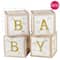 Kate Aspen Boho Rainbow Baby Block Box Set, 4ct.